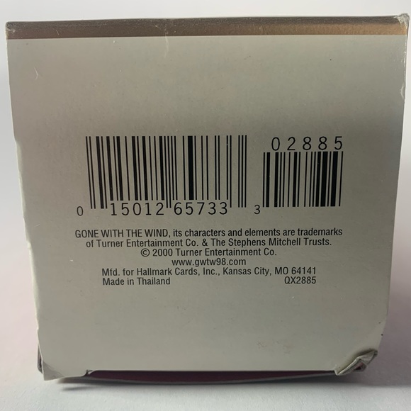 Hallmark Ornament, 2000 Portrait of Scarlett O’HaraGone with the Wind, Looks New - Picture 5 of 7